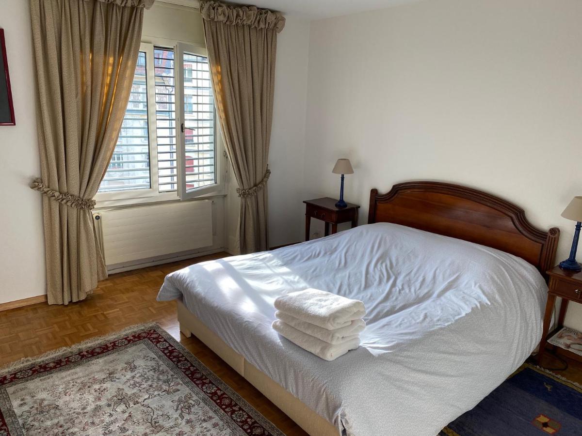 Geneve, Plein Centre,Belle Vue Lac, Splendide Et Grand Appartement Genebra Exterior foto