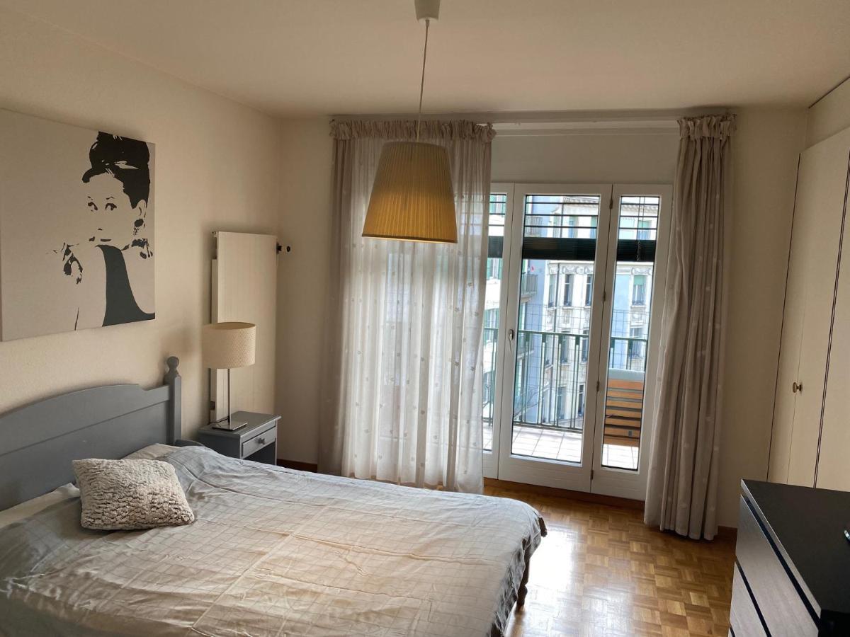 Geneve, Plein Centre,Belle Vue Lac, Splendide Et Grand Appartement Genebra Exterior foto