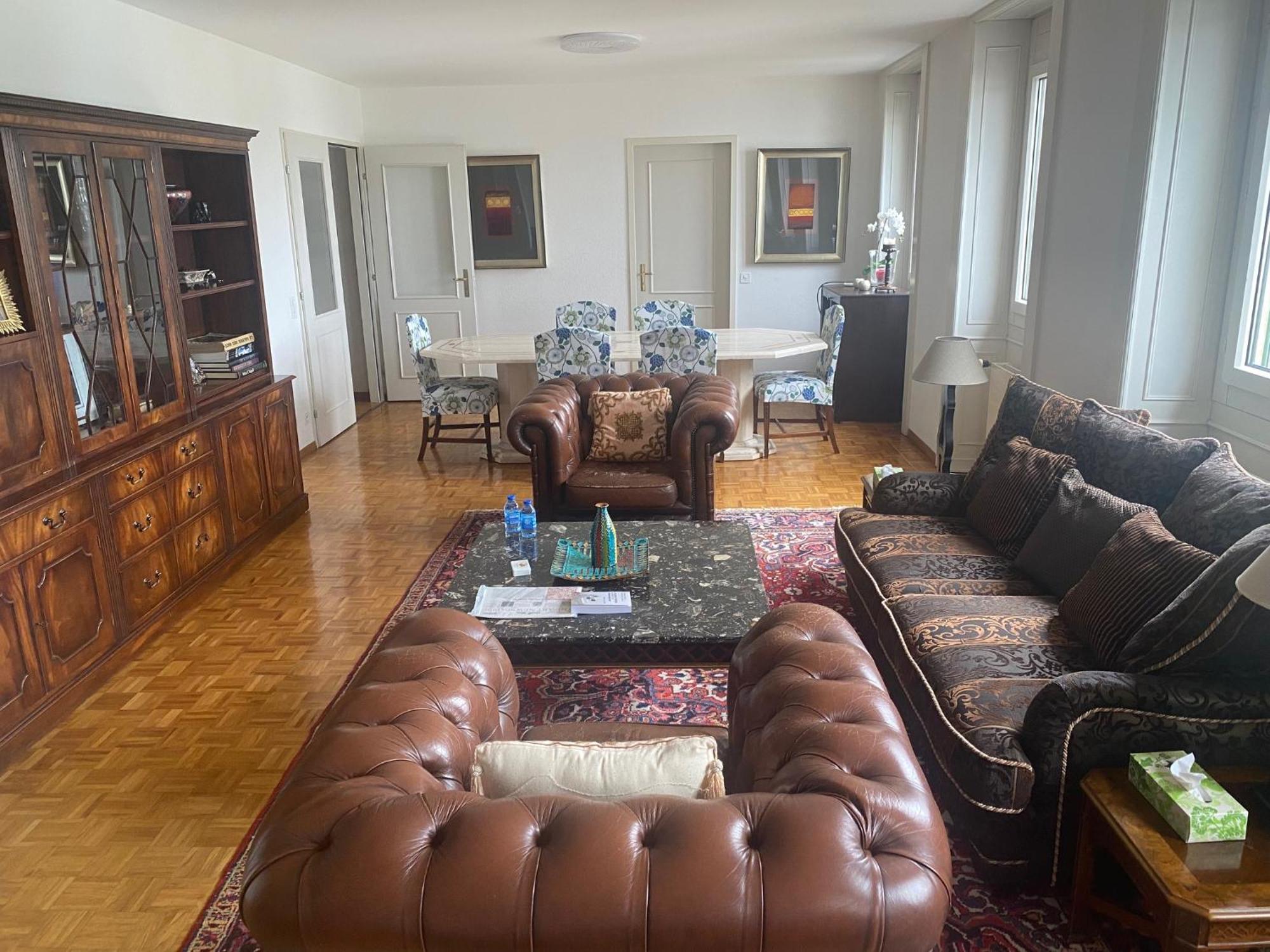 Geneve, Plein Centre,Belle Vue Lac, Splendide Et Grand Appartement Genebra Exterior foto